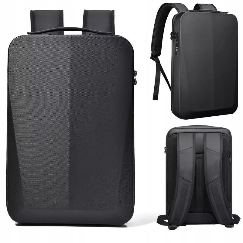 Juoda kuprinė – vandeniui atspari, laptopui, biurui, USB