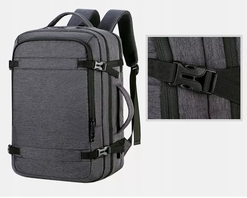 Nešiojamojo kompiuterio verslo kuprinė – daugiafunkcinė kelioninė kuprinė skrydžiams lėktuvu
