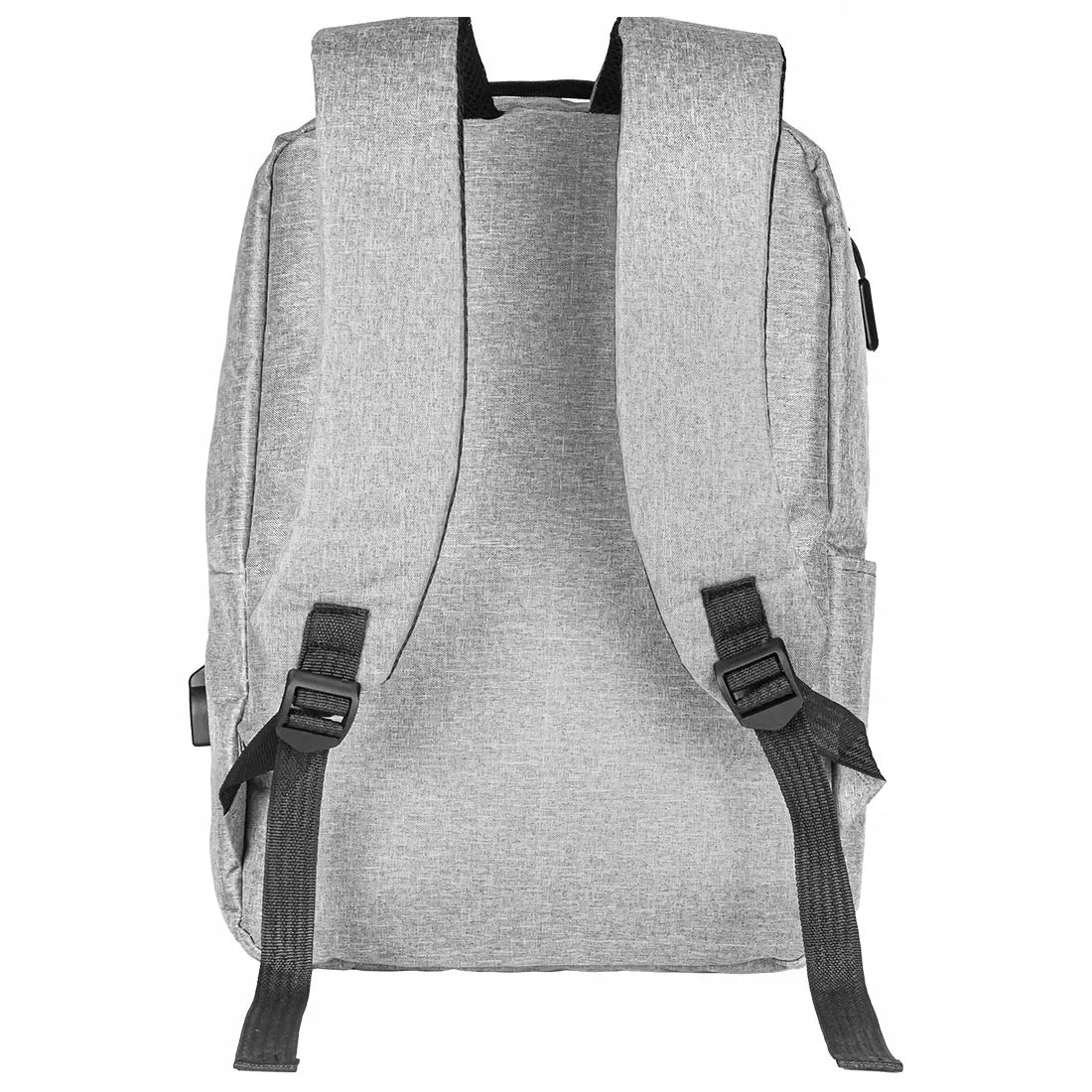 Kuprinė 15,6″ laptopui su USB, pilka, unisex