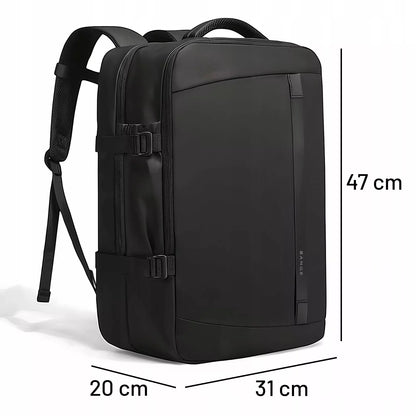 Verslo kelioninė kuprinė 15,6″ – neperšlampama, talpi, su USB