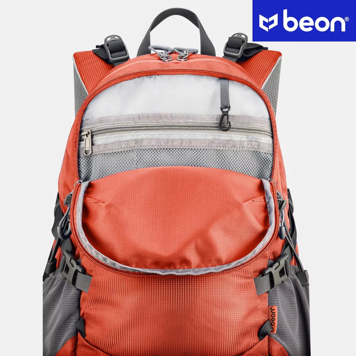 Turistinė kalnų kuprinė Beon 30L vyrams ir moterims, patvari ir tvirta