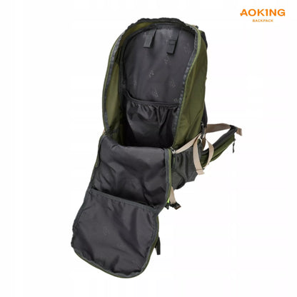 Kuprinė 35L , 9 kišenės ŽALIA