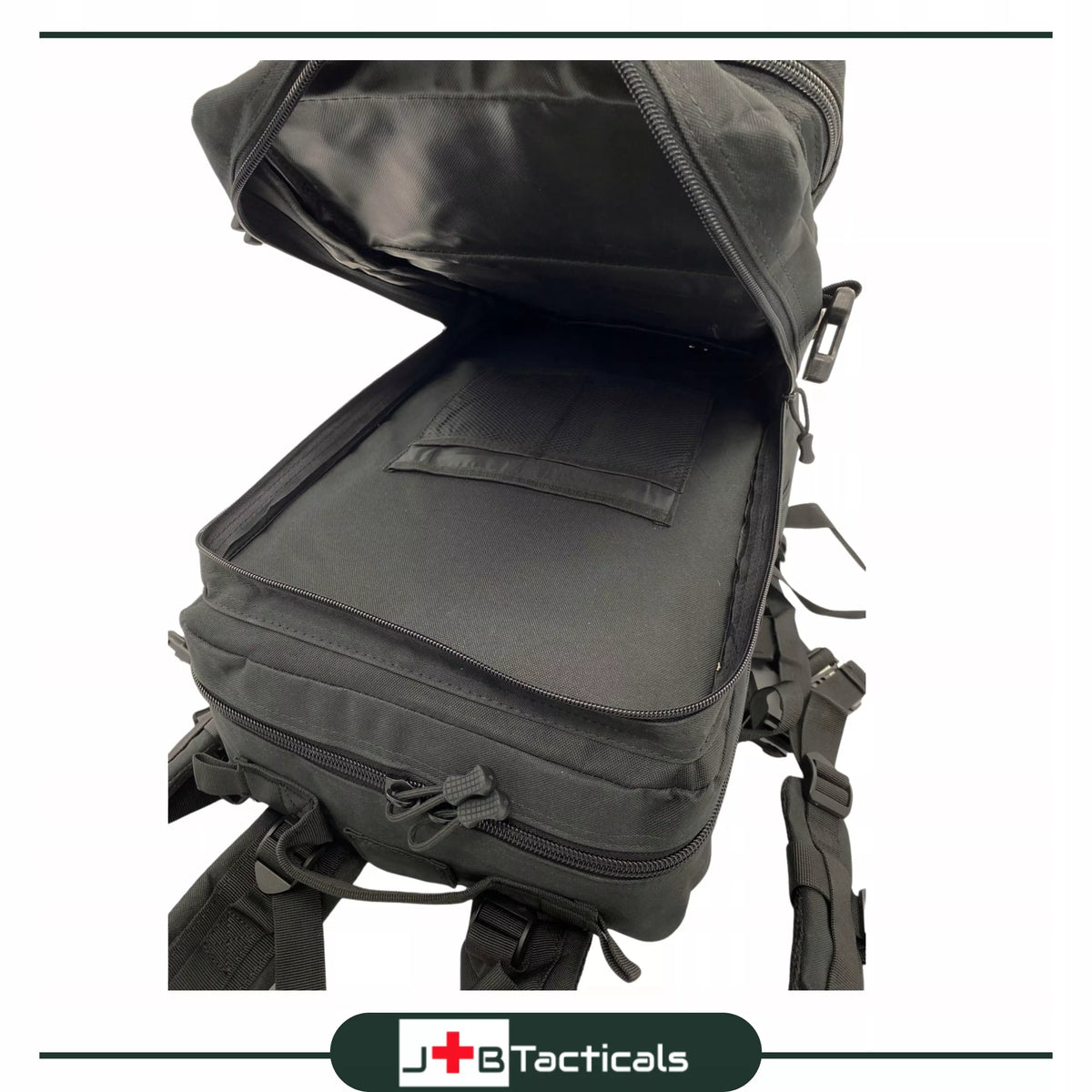 TAKTYCZNY PLECAK WOJSKOWY 45L LASER CUT CZARNY MOLLE MILITARNY TURYSTYCZNY