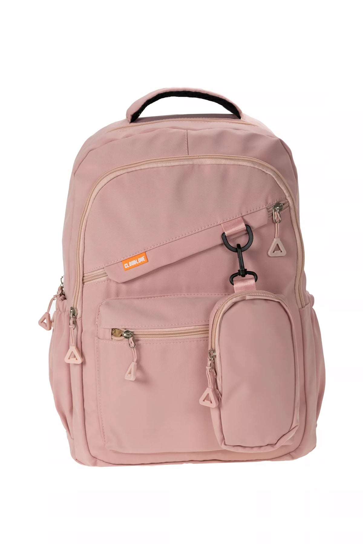 Moteriška kuprinė - 25 L, lengva, kelioninė, turistinė, rožinė, talpi