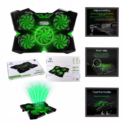 Aušinimo stovas nešiojamajam kompiuteriui 12-17' COOLING PAD