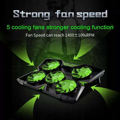 Aušinimo stovas nešiojamajam kompiuteriui 12-17' COOLING PAD