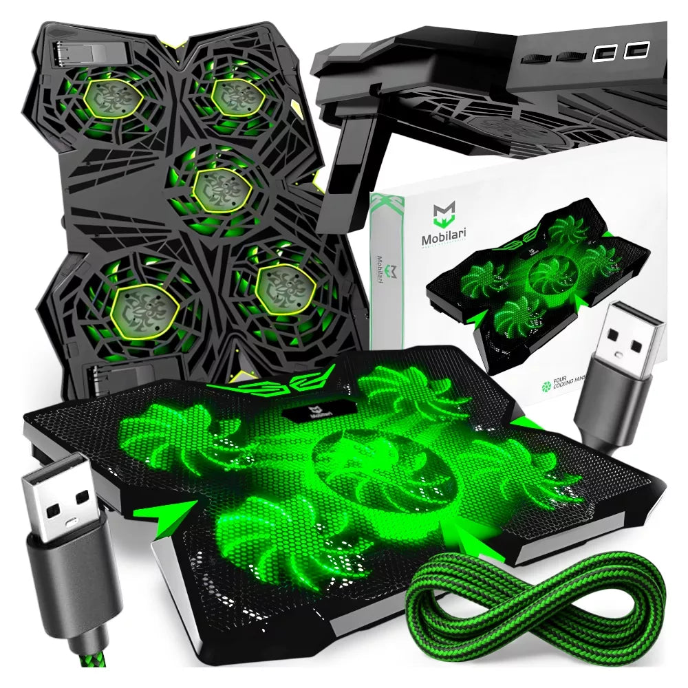 Aušinimo stovas nešiojamajam kompiuteriui 12-17' COOLING PAD
