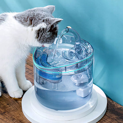 Automatinis girdykla, fontanas, vandens talpa 2,5l katei, šuniui, judesio jutiklis