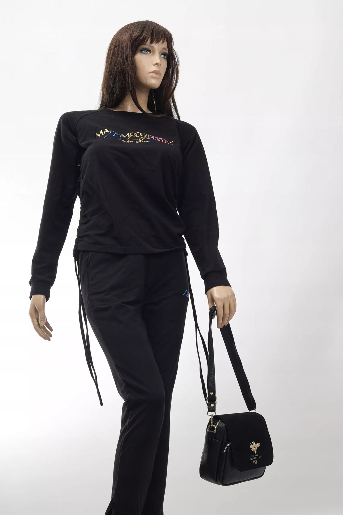 Moteriška balta rankinė / tašė per petį