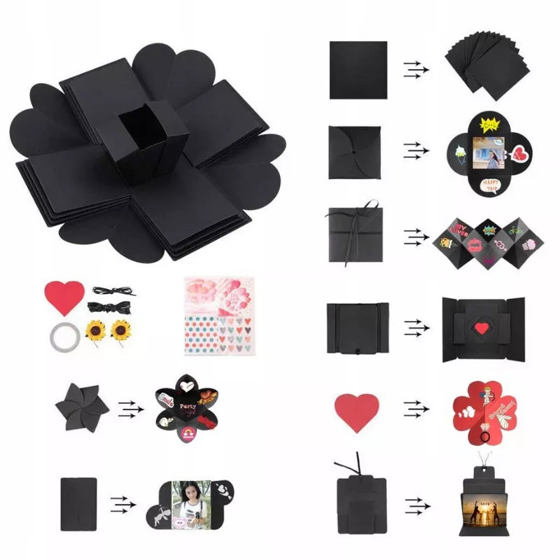 Unikalus 3D nuotraukų albumas staigmenai