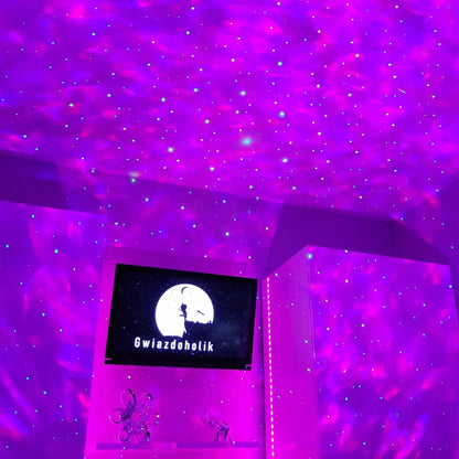 DOVANA Galaktinis žvaigždžių projektorius 360 – Gwiazdoholik naktinio dangaus projektorius