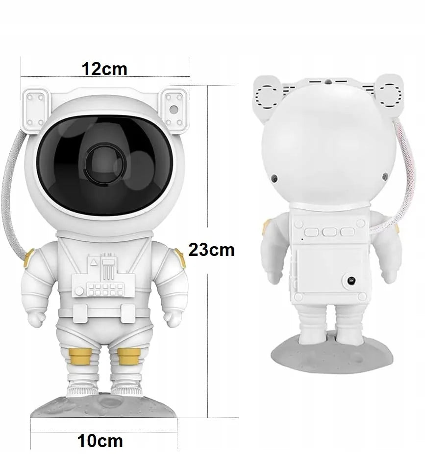 Astronautas žvaigždžių projektorius vaikams LED lazerinė naktinė lemputė