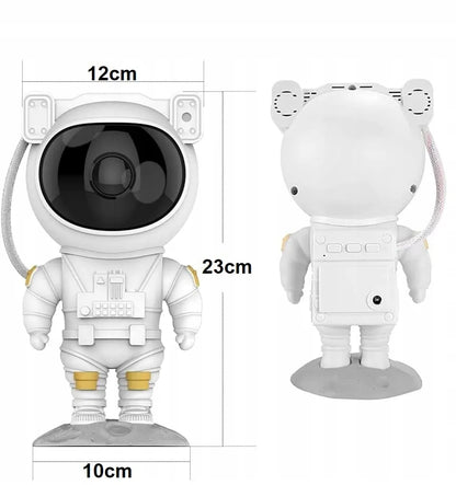 Astronautas žvaigždžių projektorius vaikams LED lazerinė naktinė lemputė