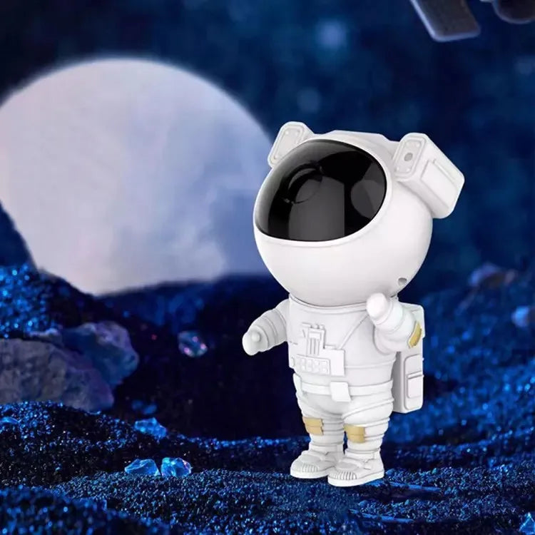 Astronautas žvaigždžių projektorius vaikams, naktinė LED lempa