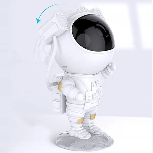 Astronautas žvaigždžių projektorius vaikams, naktinė LED lempa