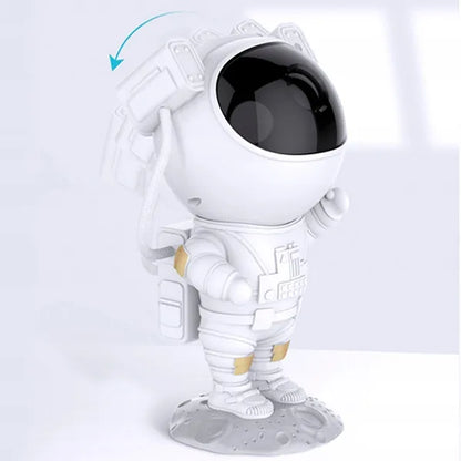 Astronautas žvaigždžių projektorius vaikams, naktinė LED lempa