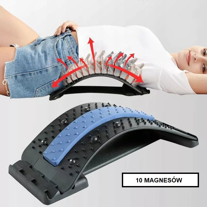 Nugaros tempimo priemonė, masažuoklis su magnetais