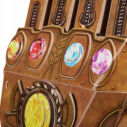 MARVEL 4D dėlionė „Begalybės pirštinė“ – 3D modelis (49 cm)