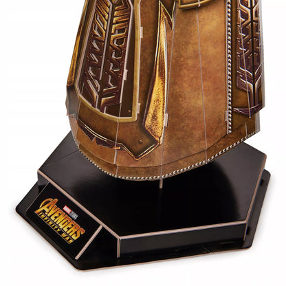 MARVEL 4D dėlionė „Begalybės pirštinė“ – 3D modelis (49 cm)