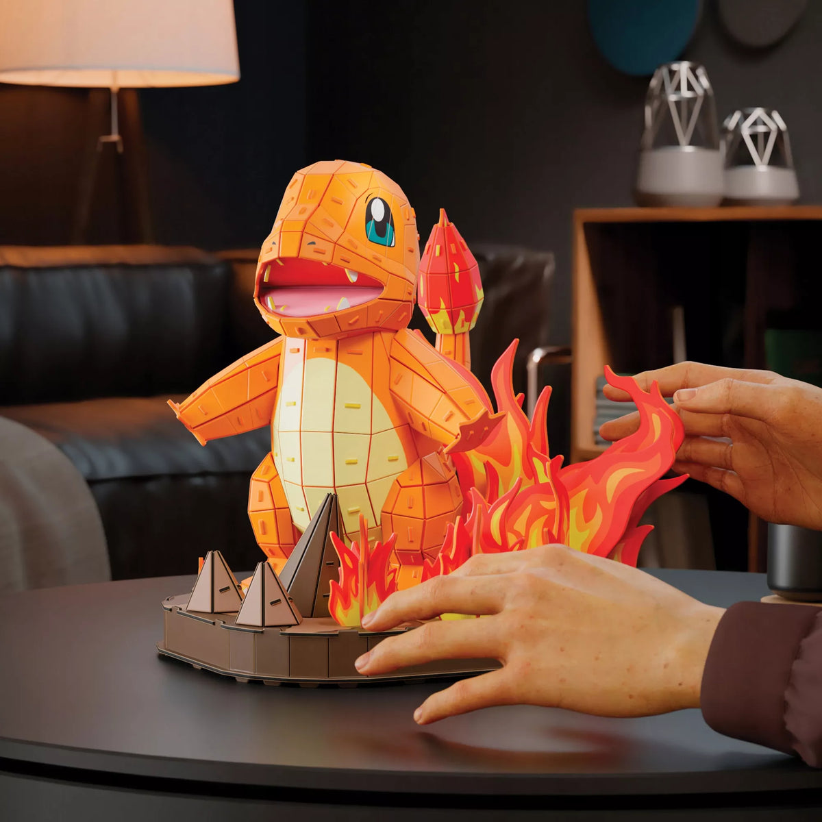 3D dėlionė „Charmander“ – Pokémon 4D konstrukcinė dėlionė, 25,5 cm