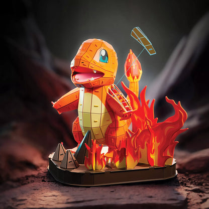 3D dėlionė „Charmander“ – Pokémon 4D konstrukcinė dėlionė, 25,5 cm