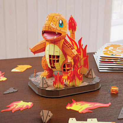 3D dėlionė „Charmander“ – Pokémon 4D konstrukcinė dėlionė, 25,5 cm