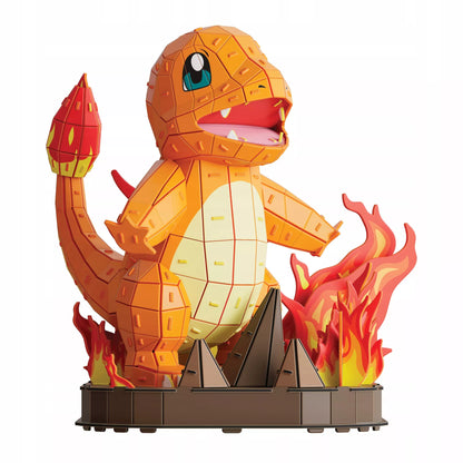 3D dėlionė „Charmander“ – Pokémon 4D konstrukcinė dėlionė, 25,5 cm
