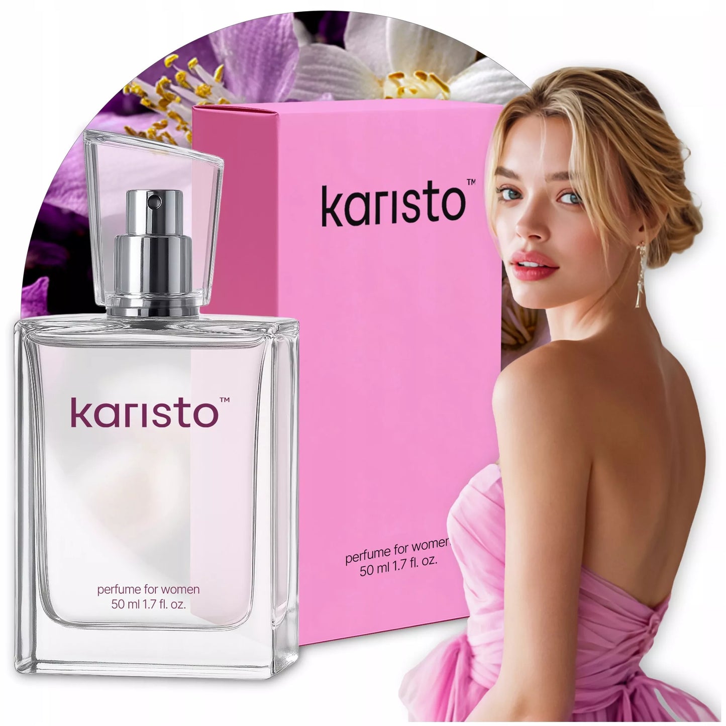 Moteriški kvepalai 50 ml Ilgai išliekantis kvapas Stiprus Originali Premium Dovana