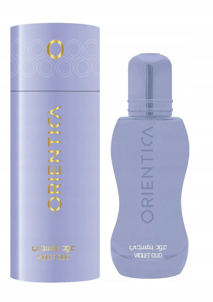 Moteriški kvepalai Orientica Violet Oud saldūs pudriniai vaisiniai unisex