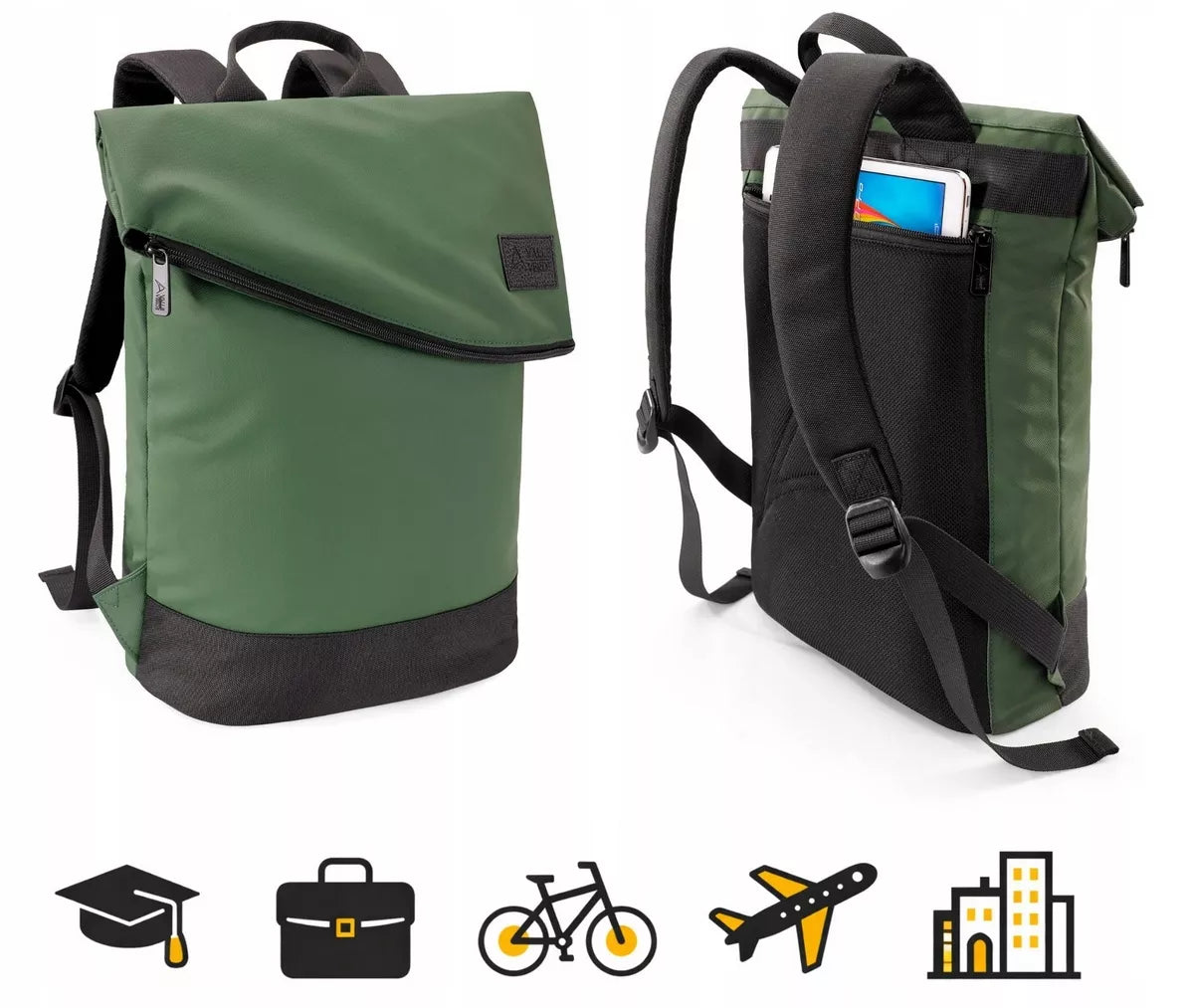 16L lengva kuprinė laptopui – miestui, darbui ir kelionėms