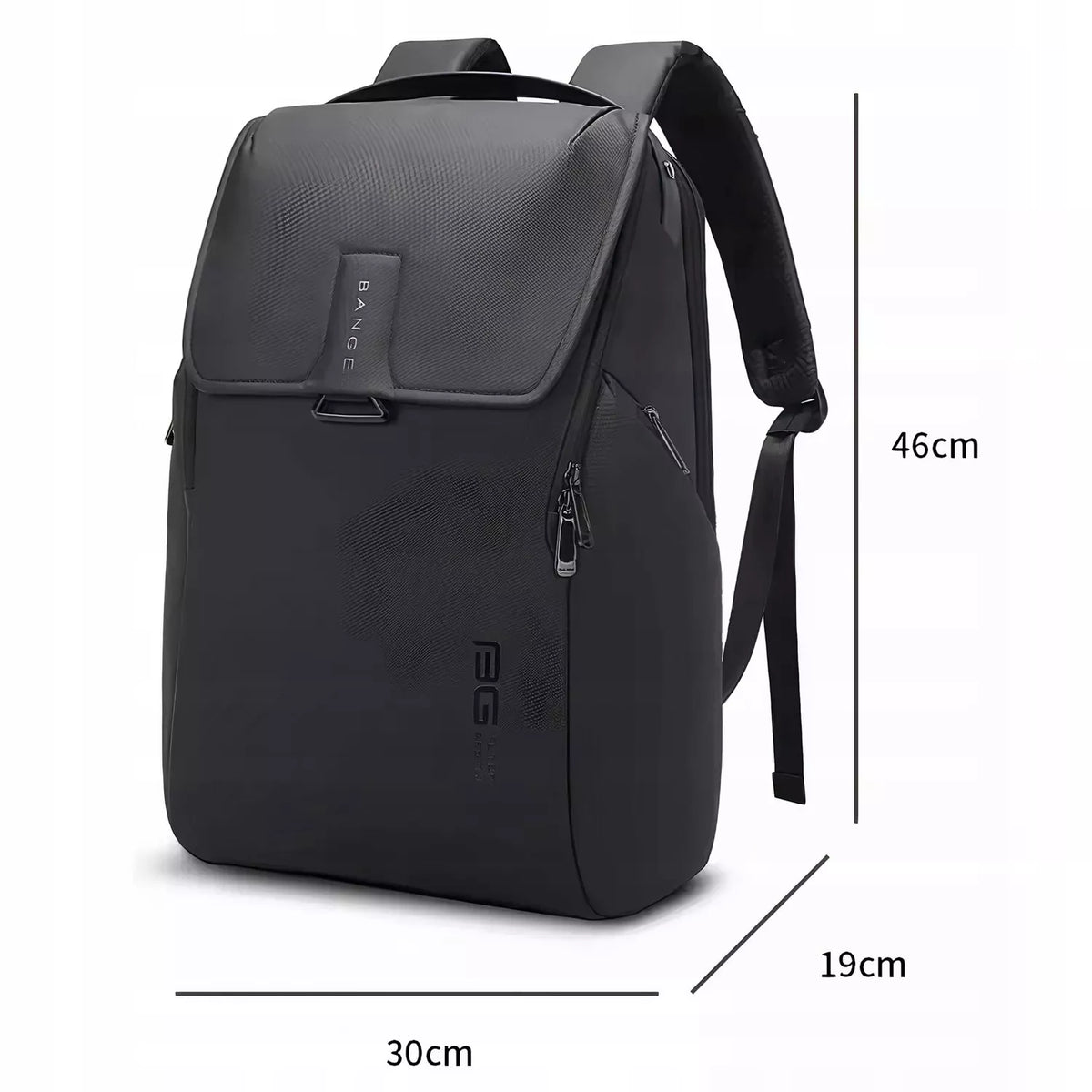 Kuprinė 15.6" nešiojamam kompiuteriui, miesto, jaunimo, USB, juoda, kelioninė, didelė