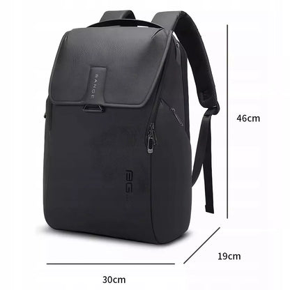 Kuprinė 15.6" nešiojamam kompiuteriui, miesto, jaunimo, USB, juoda, kelioninė, didelė