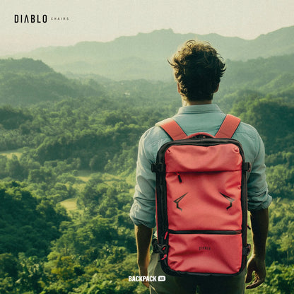 Vakuuminė kelioninė kuprinė nešiojamam kompiuteriui Diablo Chairs Backpack Air, bordinė