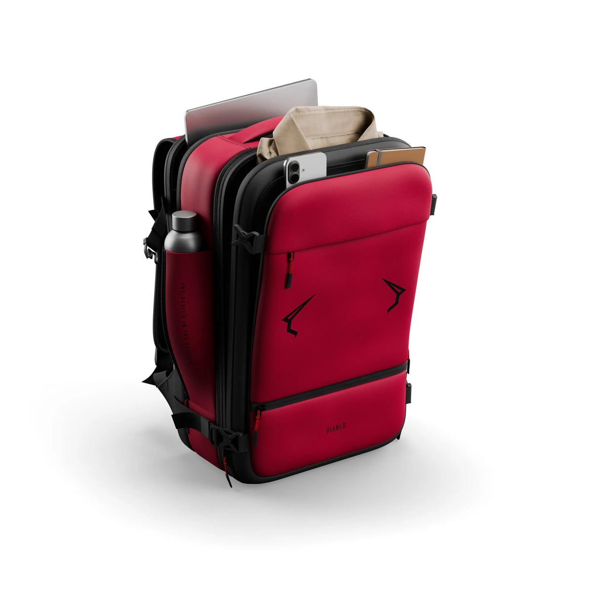 Vakuuminė kelioninė kuprinė nešiojamam kompiuteriui Diablo Chairs Backpack Air, bordinė