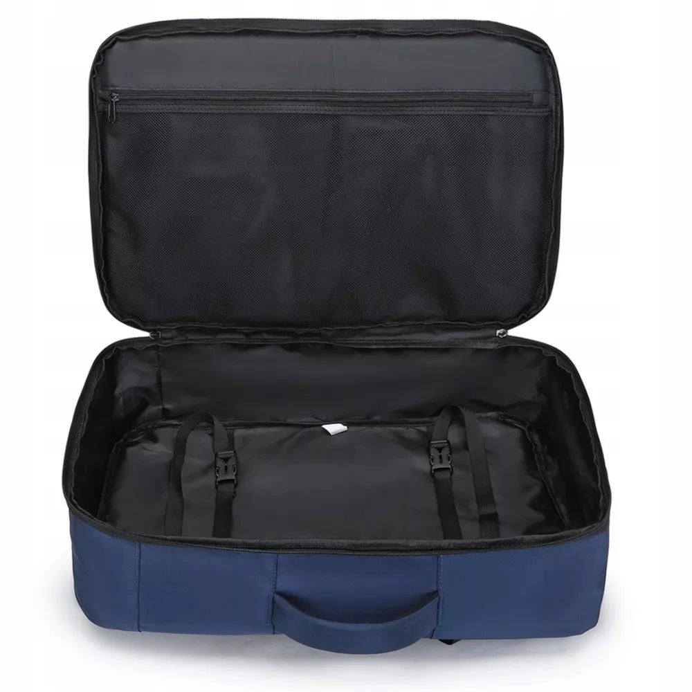 Kuprinė-lagaminas Ryanair 55x40x20 cm lėktuvui, didelis rankinis bagažas Flex