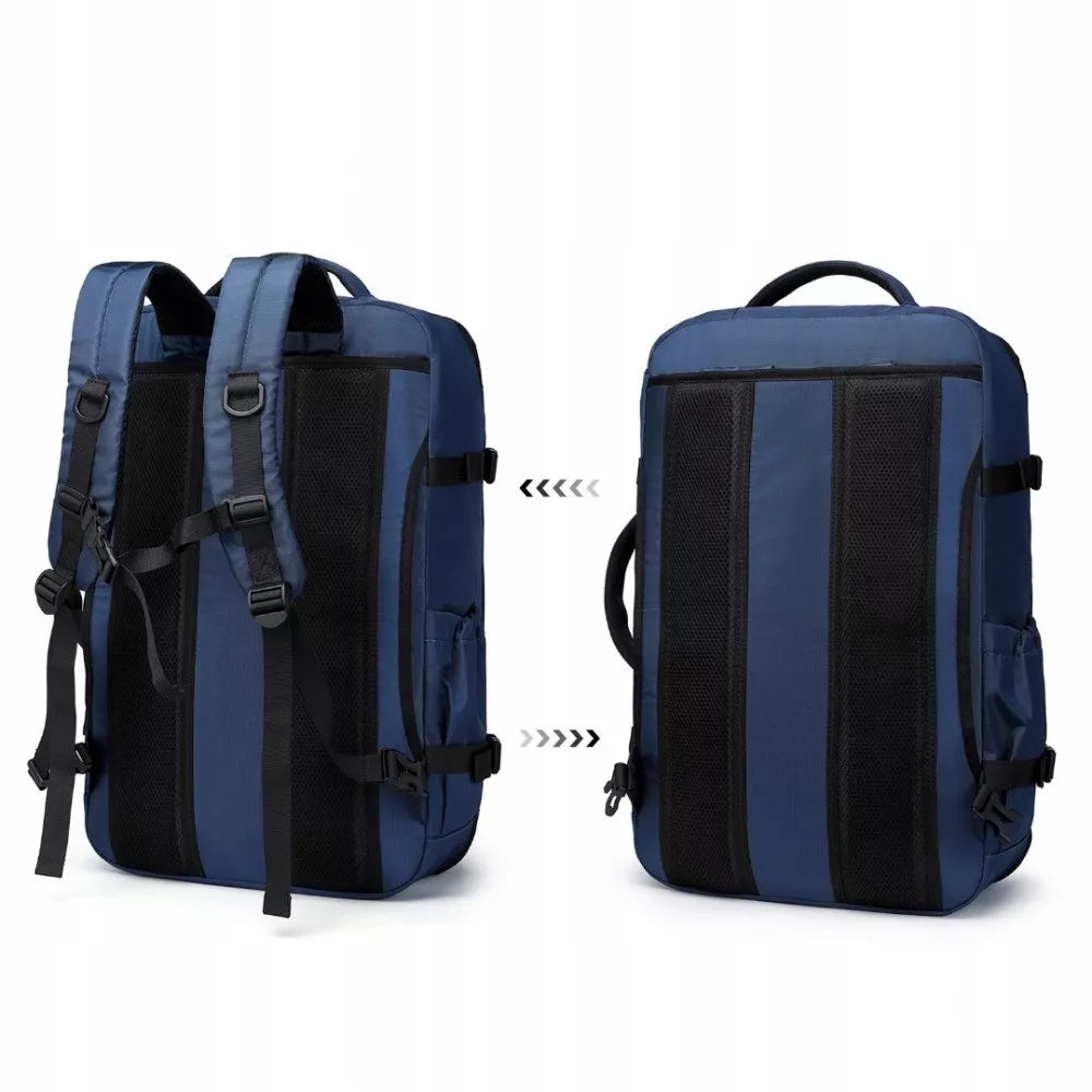 Kuprinė-lagaminas Ryanair 55x40x20 cm lėktuvui, didelis rankinis bagažas Flex