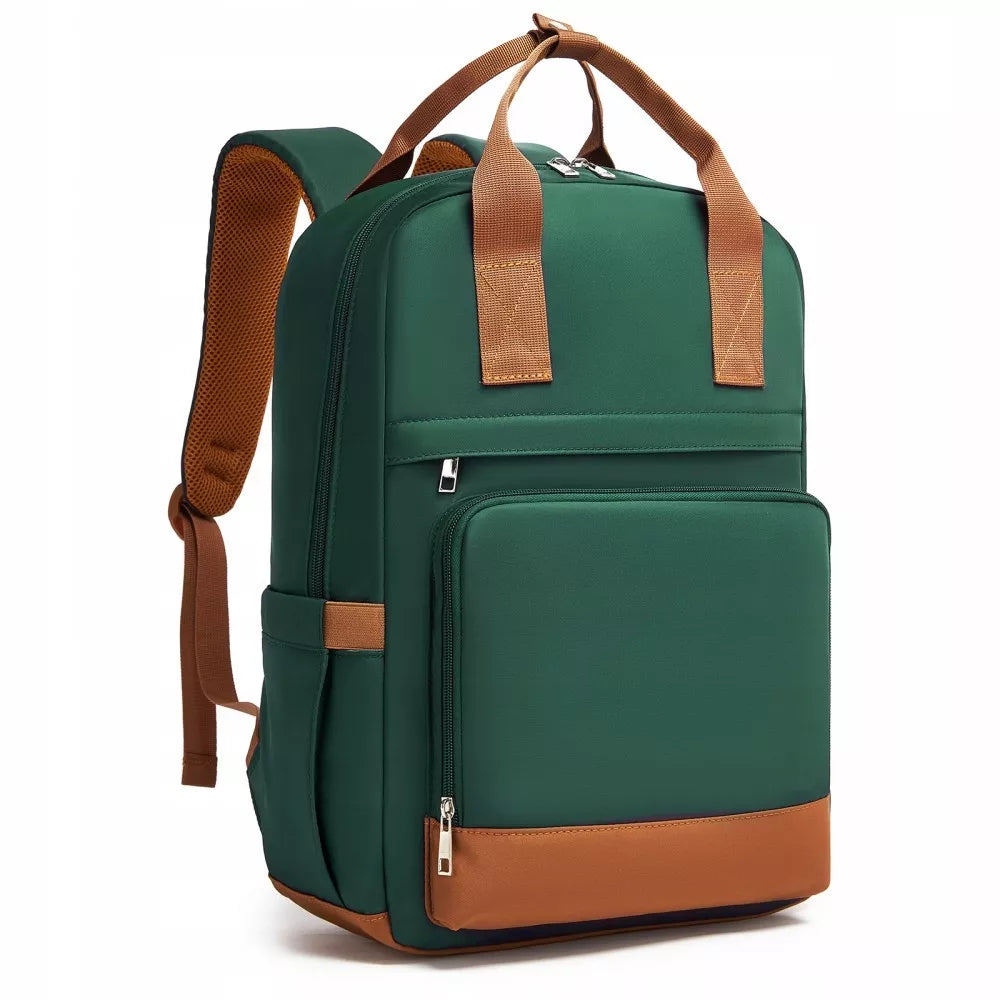 Lėktuvo kuprinė 40x30x20 cm RYANAIR WizzAir kabininė 20L žalia Oliver