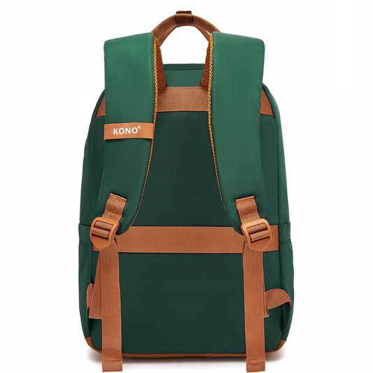 Lėktuvo kuprinė 40x30x20 cm RYANAIR WizzAir kabininė 20L žalia Oliver