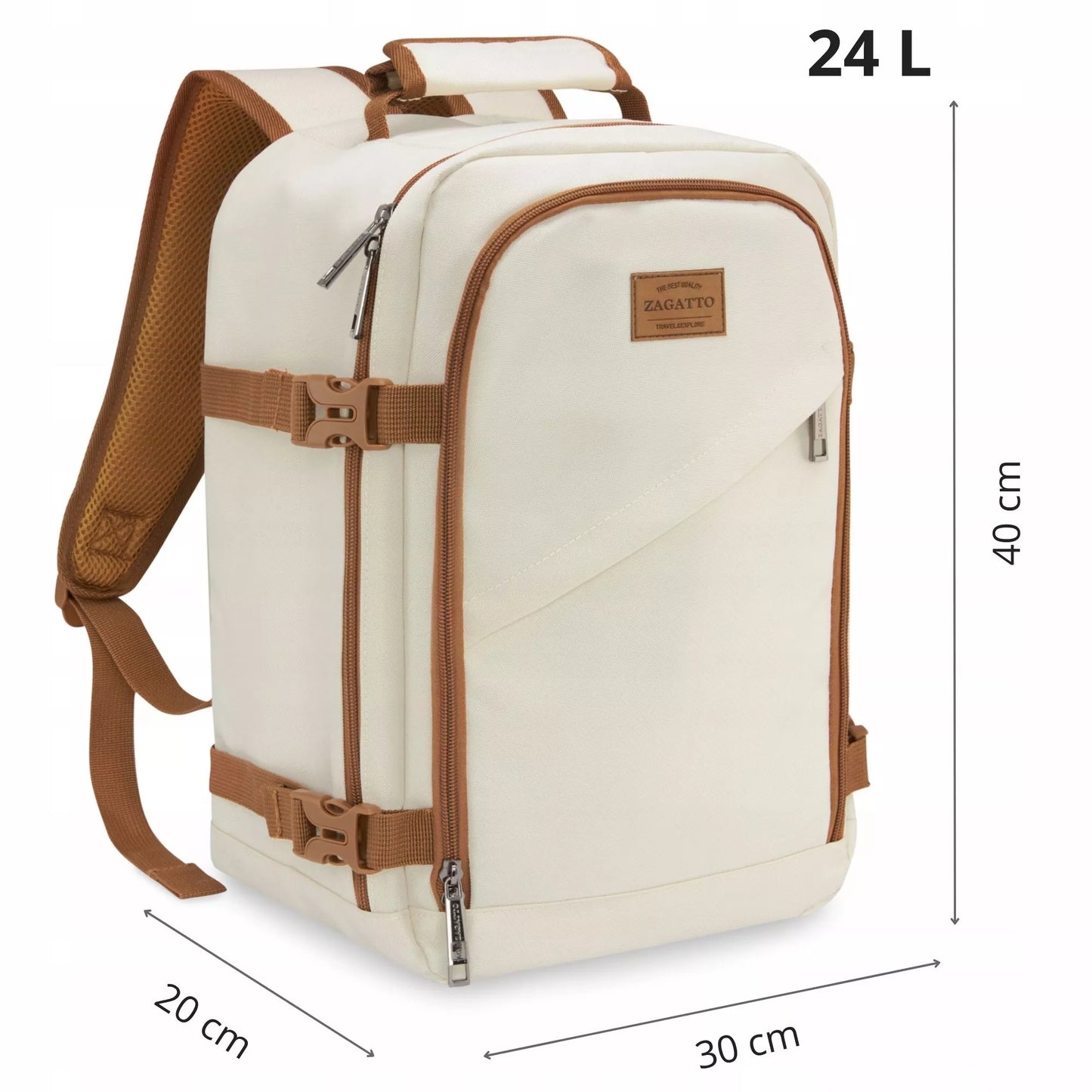 Lėktuvo kuprinė 40x30x20 kabininis turistinis bagažas