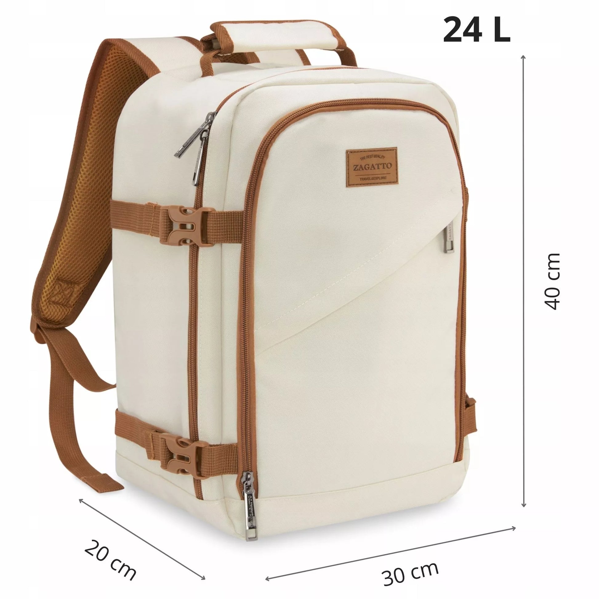 Lėktuvo kuprinė 40x30x20 kabininis turistinis bagažas