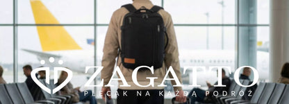 Lėktuvo RYANAIR kuprinė 40x30x20 kabininis turistinis bagažas ZAGATTO
