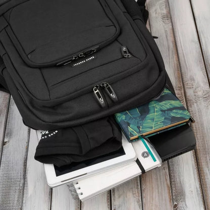 Juoda verslo kuprinė 16″ laptopui – vandeniui atspari