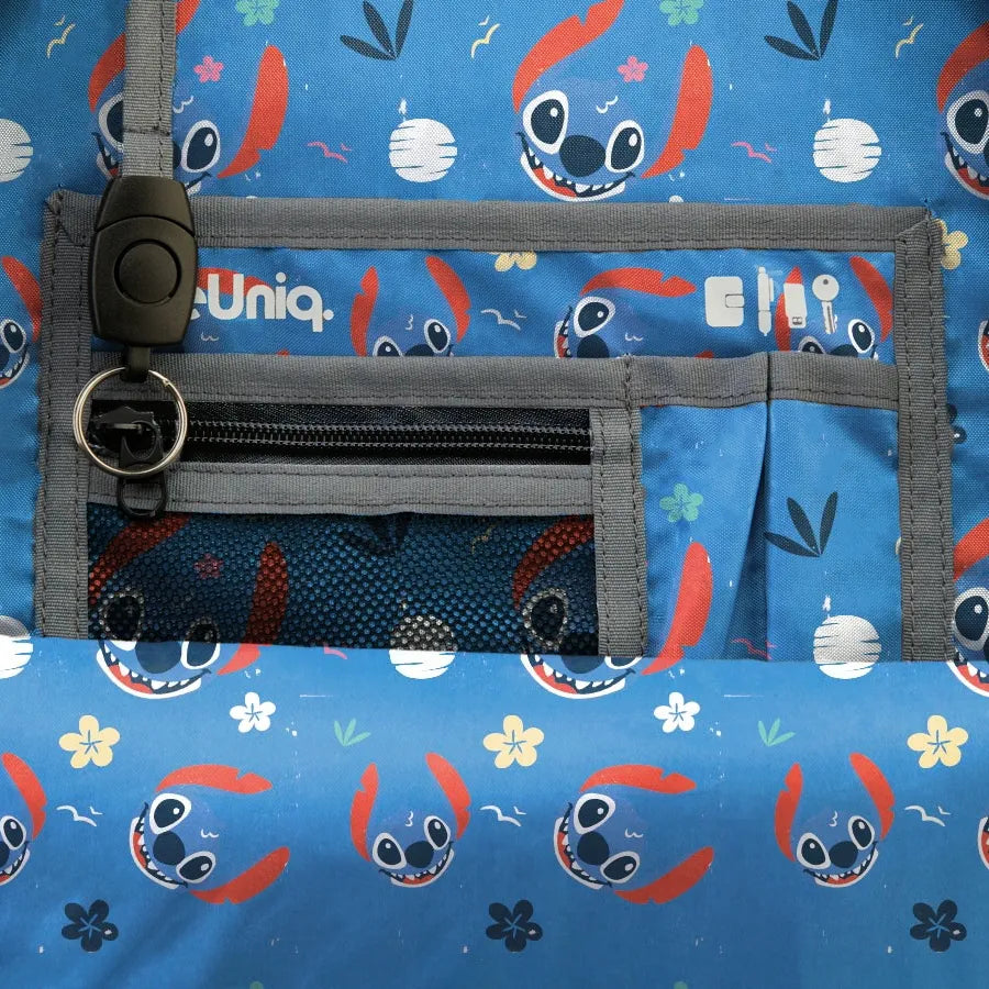 Jaunimo mokyklinė kuprinė Disney Stitch, kelių skyrių, 21 l