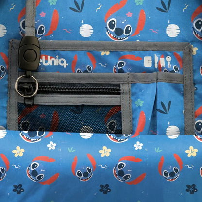 Jaunimo mokyklinė kuprinė Disney Stitch, kelių skyrių, 21 l