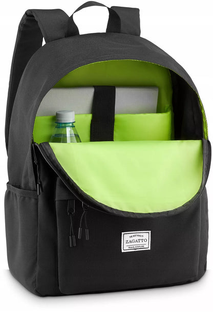 Kuprinė mokyklai, darbui, sportui, unisex, juoda