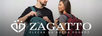 Turistinė kuprinė RYANAIR lėktuvui 40x20x25 rankinis bagažas ZAGATTO