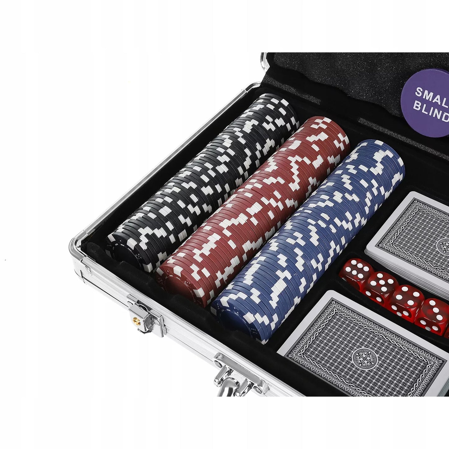 Pokerowy zestaw Malatec 300 żetonów w walizce