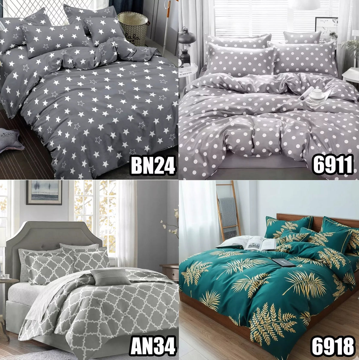 Patalynės komplektas 220x200 + 2 x 70x80 medvilninis satinas ĮVAIRIŲ RAŠTŲ PASIRINKIMAS