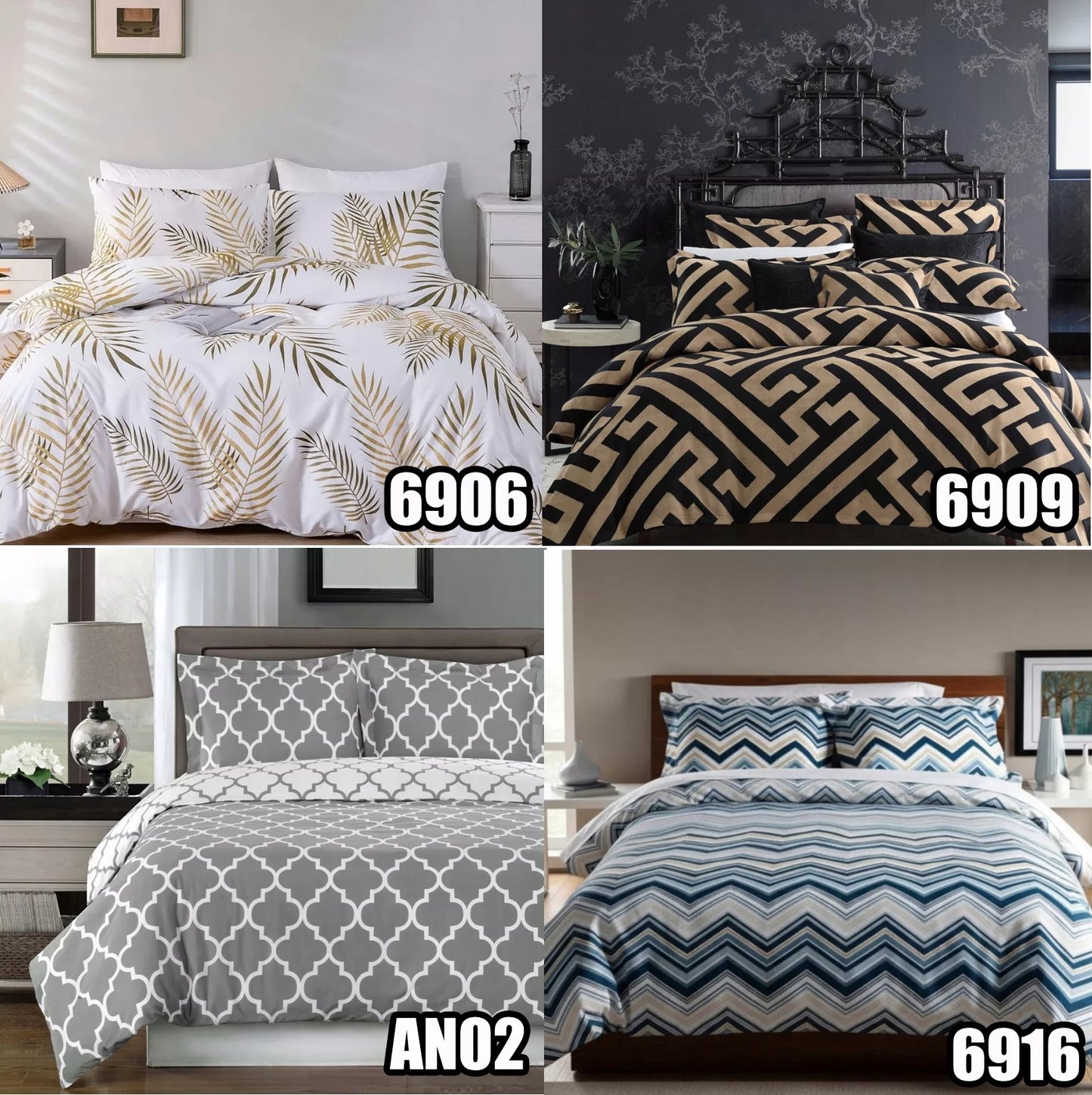 Patalynės komplektas 220x200 + 2 x 70x80 medvilninis satinas ĮVAIRIŲ RAŠTŲ PASIRINKIMAS