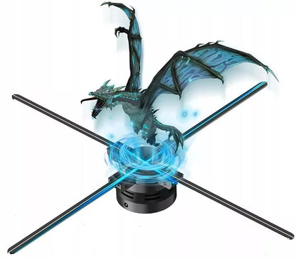3D Hologramų Projektorius 624 LED – Dydis 520x520 mm Braders